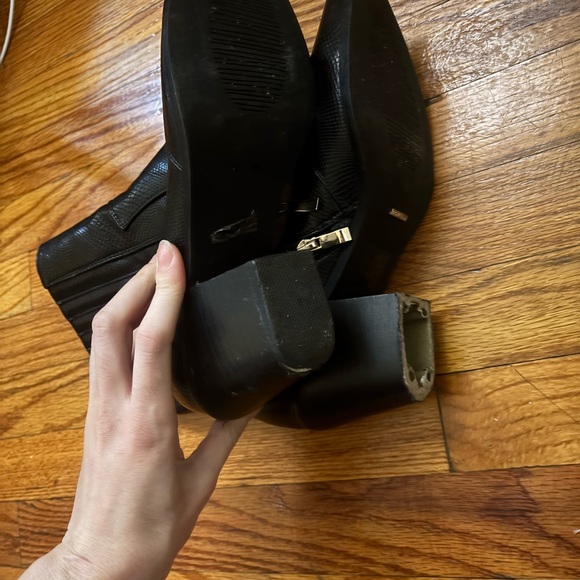 Black Ankle Boots - Picture 3 of 3